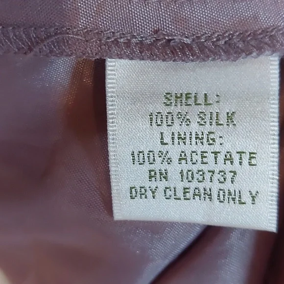 Donna Morgan Silk Dress Sz 12 - Picture 3 of 4